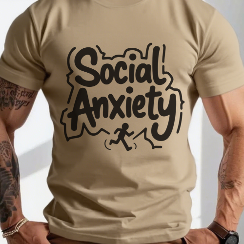 Social Anxiety Run Free T-Shirt - Image 4