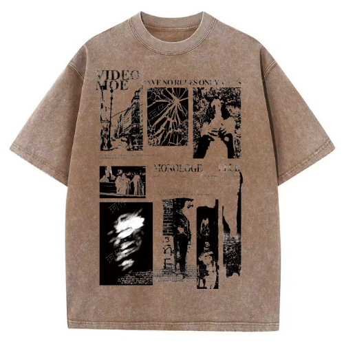 Monochrome Moments Washed T-Shirt - Image 3