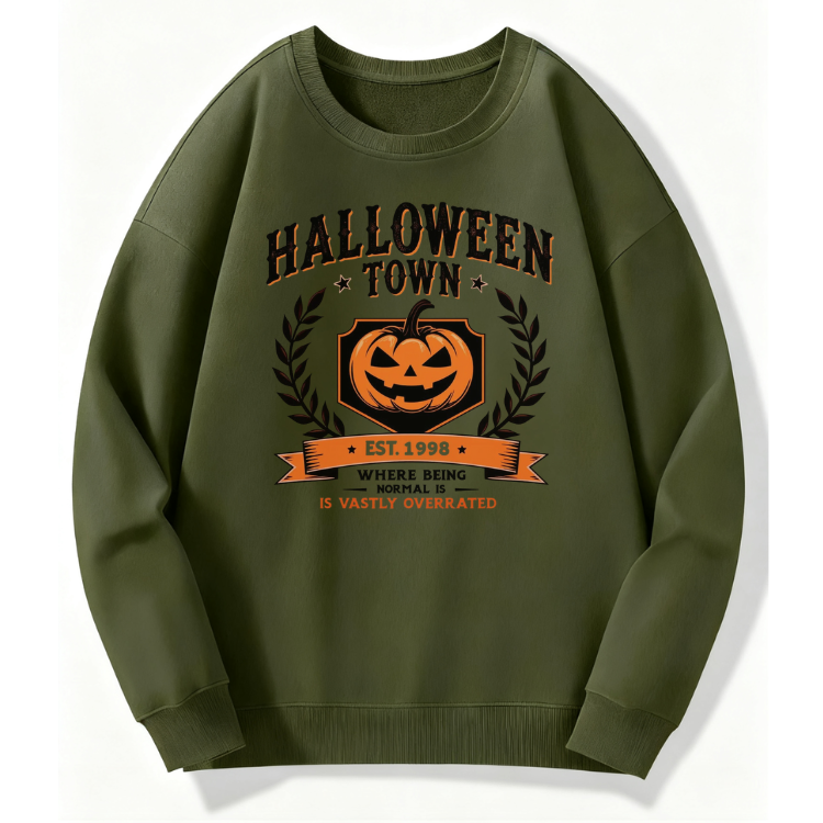Halloween Town Pumpkin Sweatshirt - Image 2