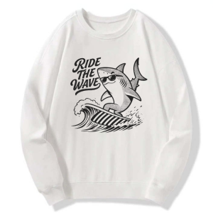 Shark Rider Wave Sweatshirt