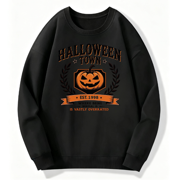 Halloween Town Pumpkin Sweatshirt - Image 6