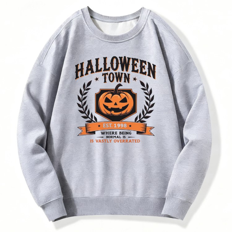 Halloween Town Pumpkin Sweatshirt - Image 5