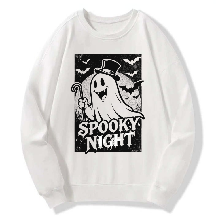 Spooky Ghost Night Sweatshirt
