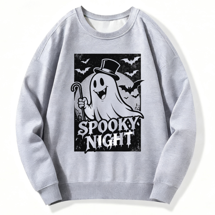 Spooky Ghost Night Sweatshirt - Image 5