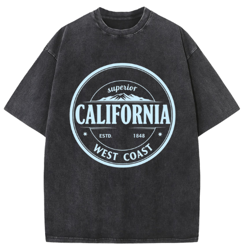 West Coast Cali Washed T-Shirt