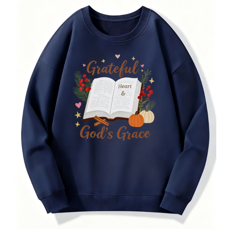 God’s Grace Grateful Sweatshirt - Image 3