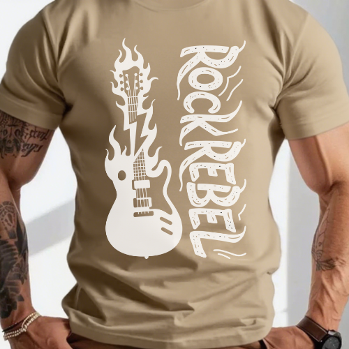 Blazing Strings: Rock Rebel T-Shirt - Image 3