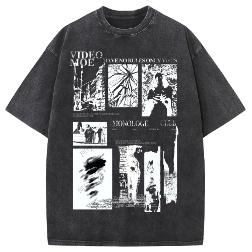 Monochrome Moments Washed T-Shirt