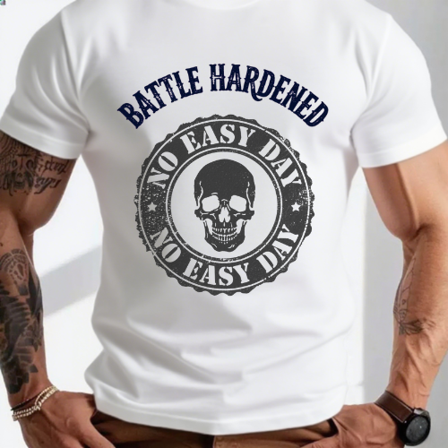 Battle Hardened No Easy Day T-Shirt - Image 2