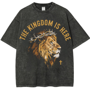 Kingdom Royal Lion Washed T-Shirt